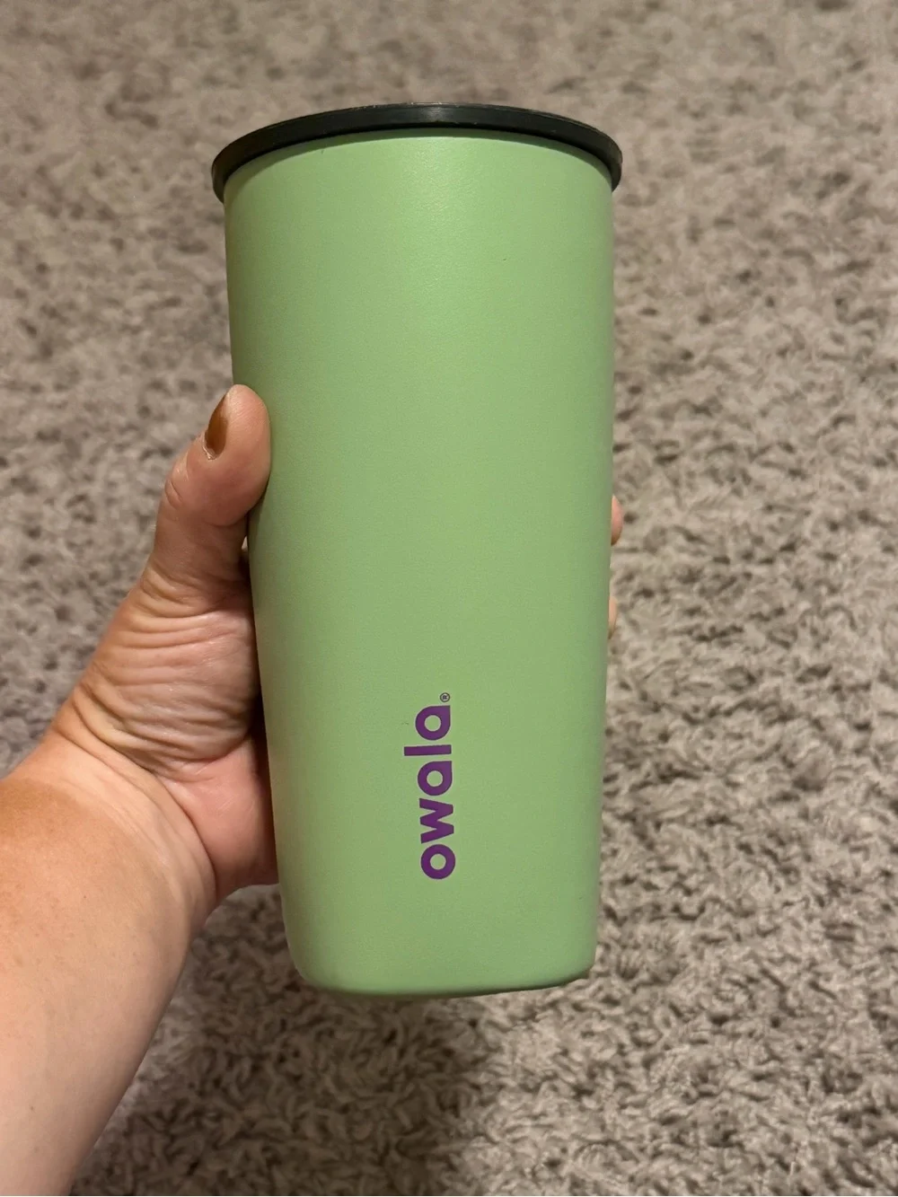 Owala Mint Green Travel Tumbler - Spill-Resistant Coffee Cup